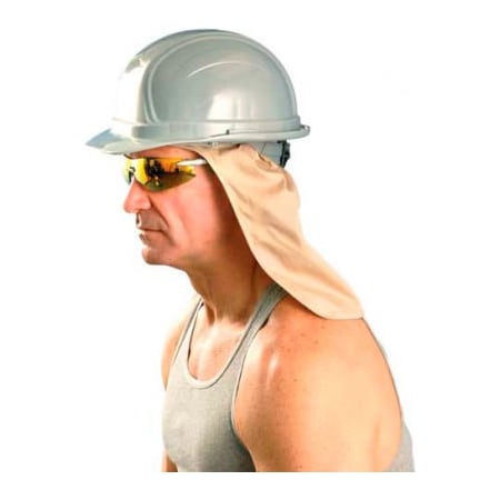 Occunomix OccuNomix Hard Hat Sweatband w/Neck Shade Khaki, 971-KHK 971-KHK